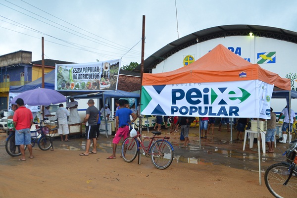 Feira do agricultor familiar e feira do peixe